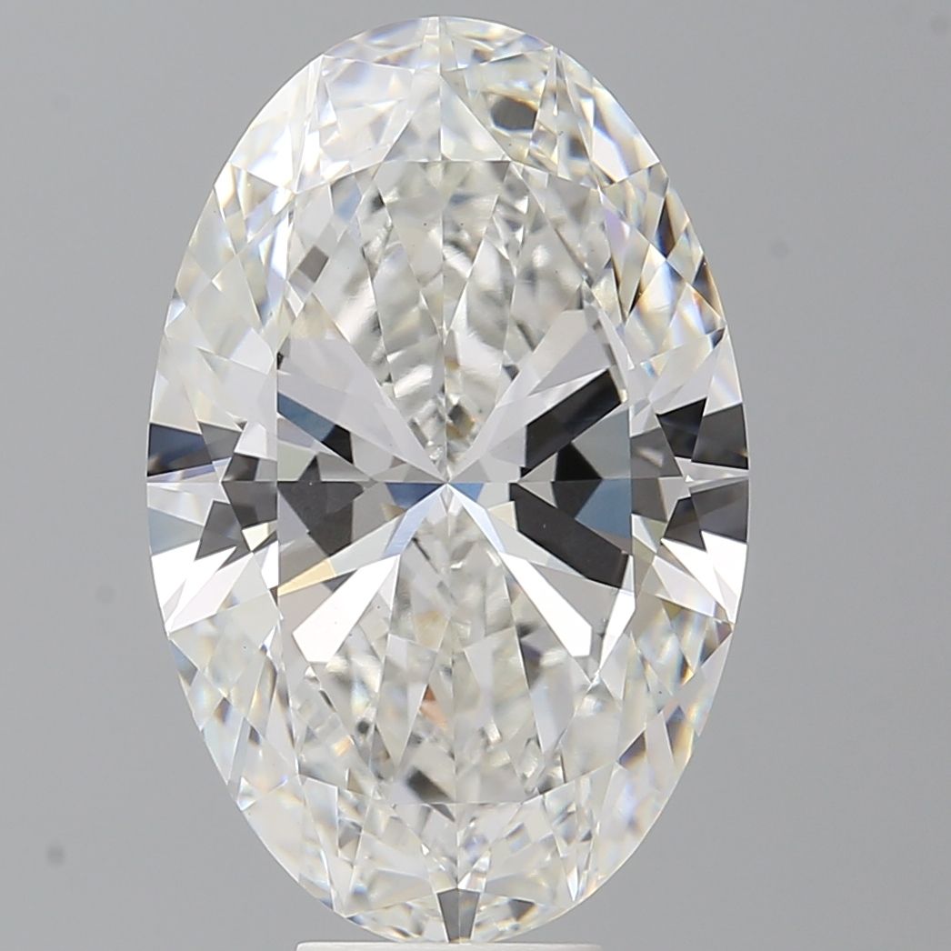 9.50 ct. oval Lab Grown Diamond front image