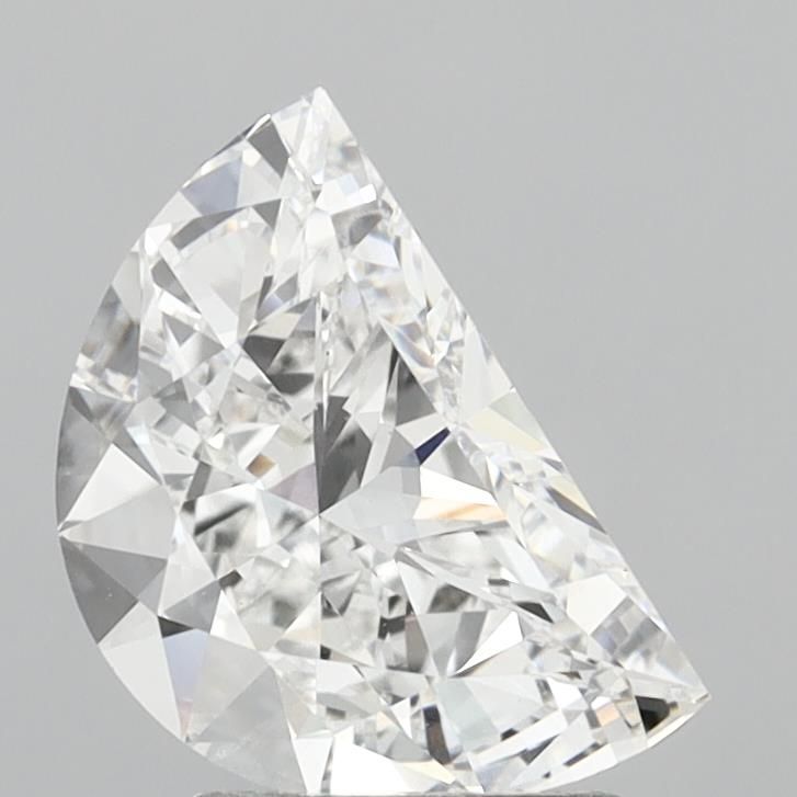 2.07 ct lab-grown Half moon Diamond