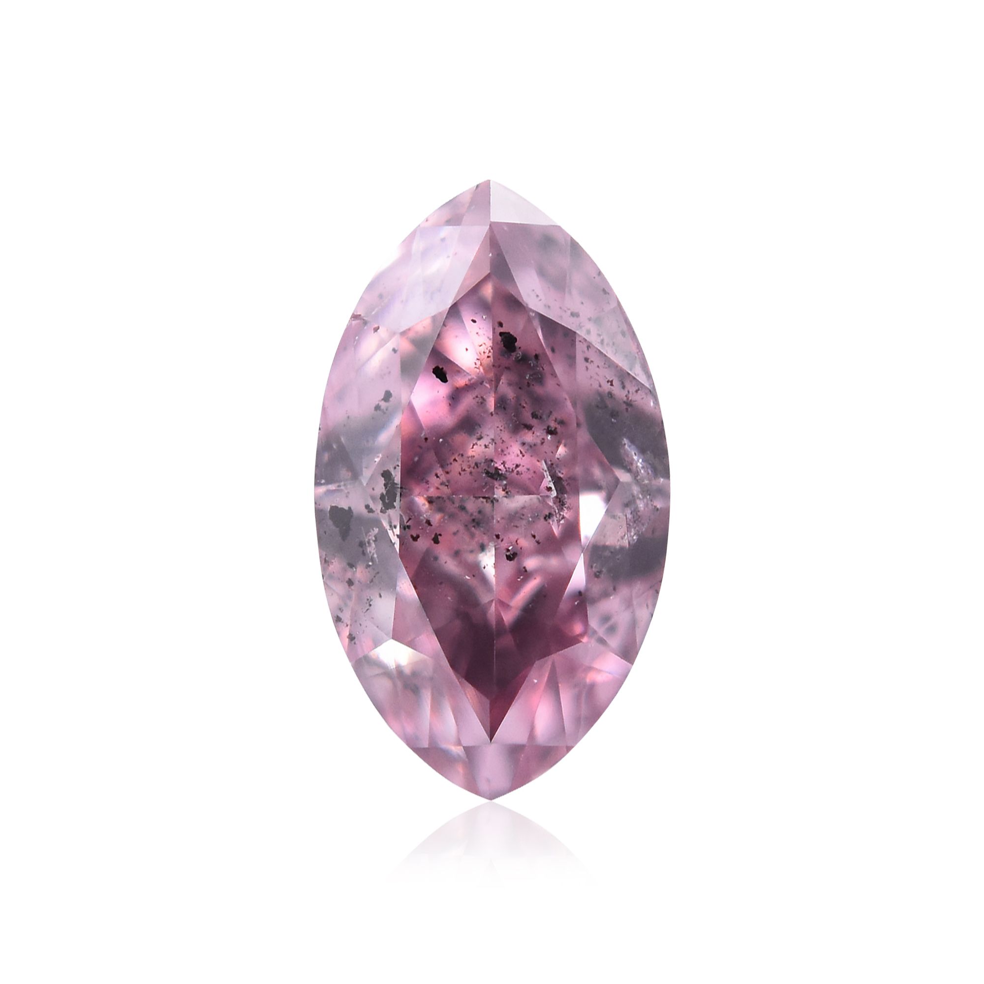 Diament 0.29 ct Fancy Intense Purplish Pink/I1