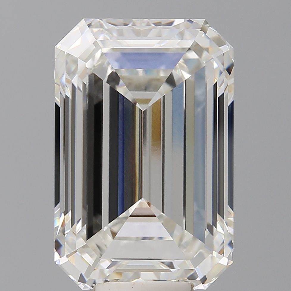 12.09 ct. emerald Lab Grown Diamond front image