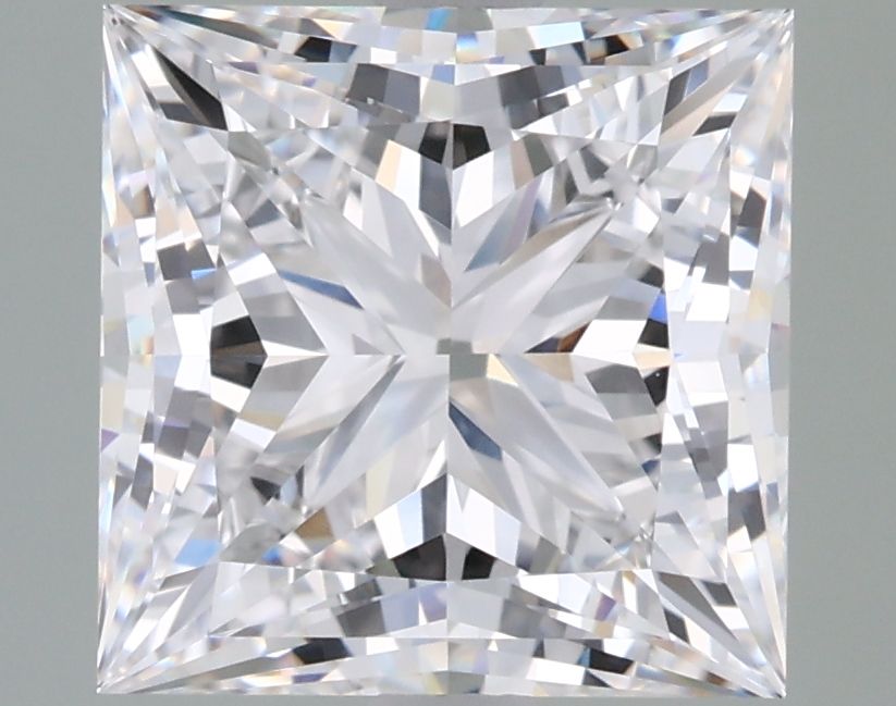 3.22 ct. princess Lab Grown Diamond front image