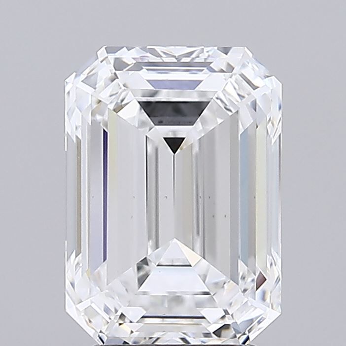 3.55 ct. emerald Lab Grown Diamond front image