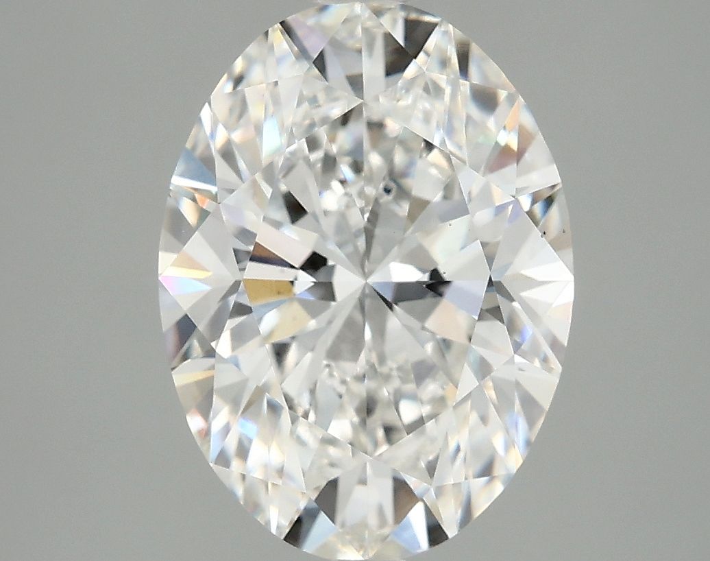 3.43 ct. oval Lab Grown Diamond front image