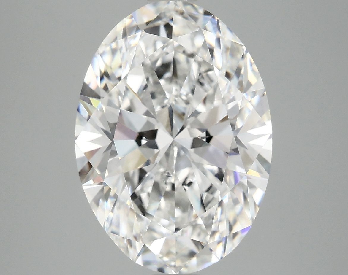 5.05 ct. oval Lab Grown Diamond front image