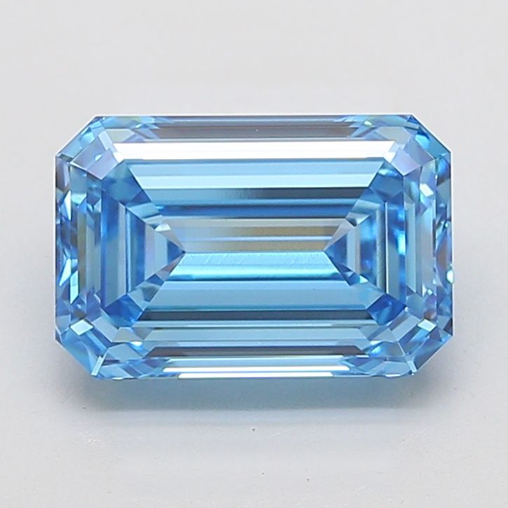 6.10 ct. emerald Lab Grown Diamond front image