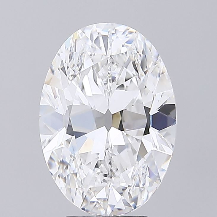 5.01 ct. oval Lab Grown Diamond front image