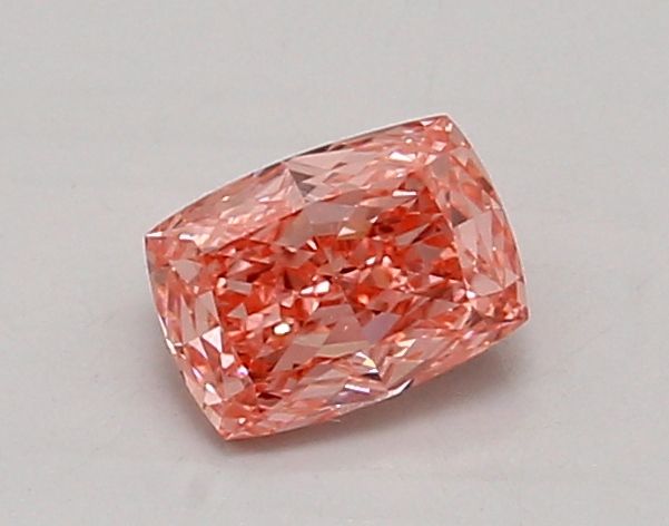 0.94 CT Fancy Vivid Pink CUSHION MODIFIED