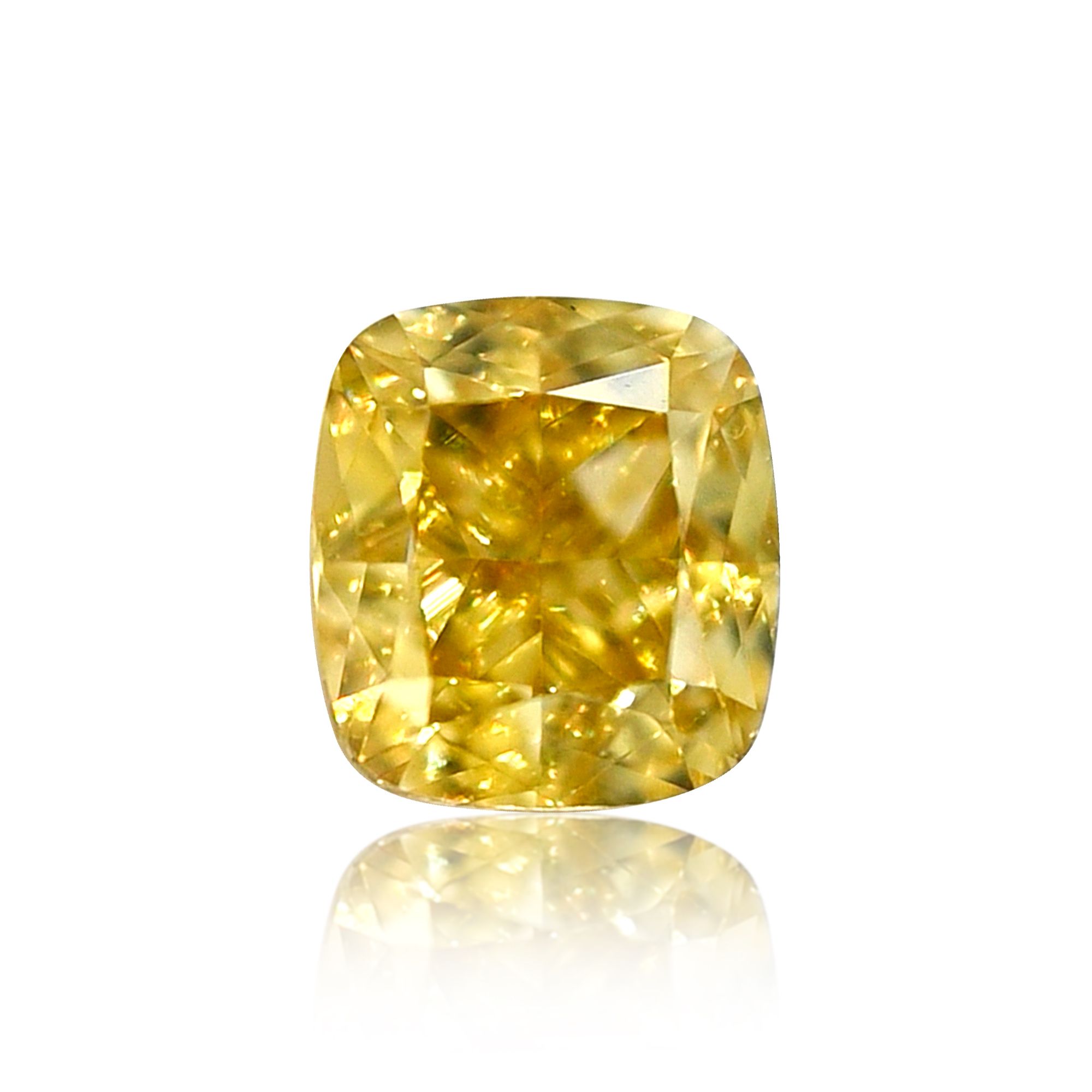 Diament 0.32 ct Fancy Intense Yellow/VS2