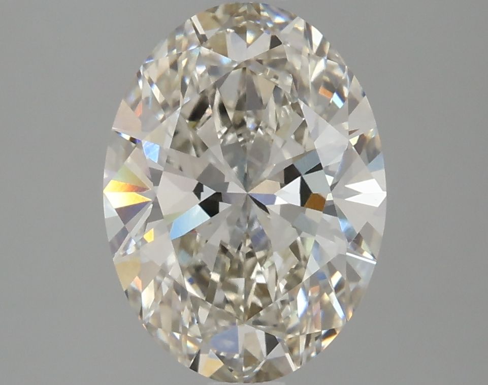 2.81 ct. oval Lab Grown Diamond front image