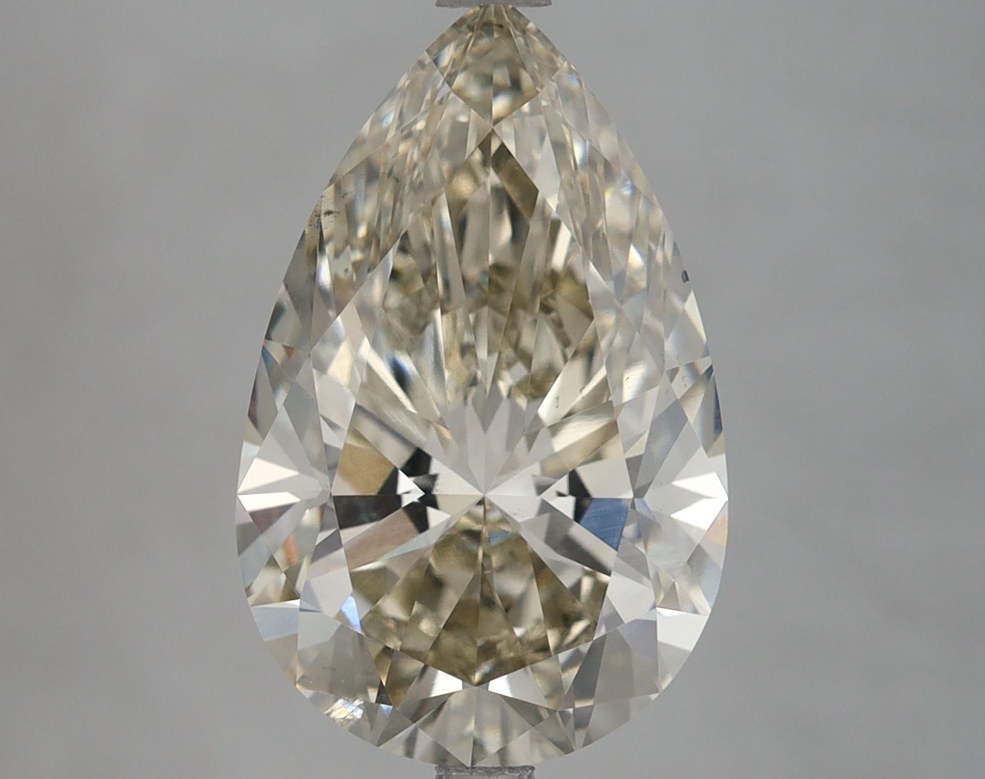 5.37 ct. pear Lab Grown Diamond front image