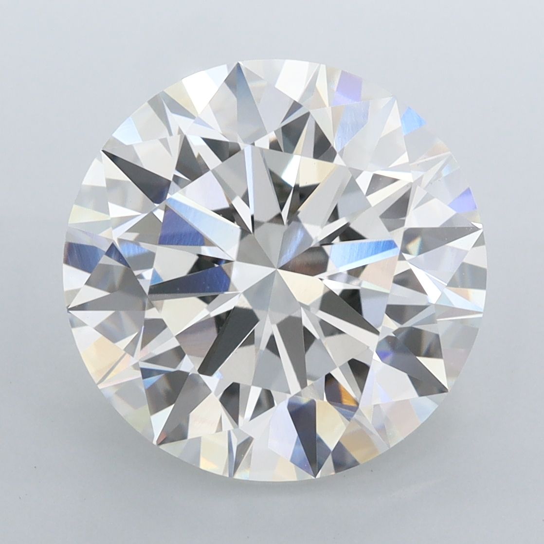 6.01 ct. round Lab Grown Diamond front image