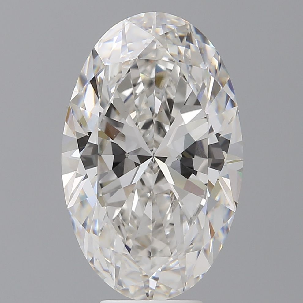 7.07 ct. oval Lab Grown Diamond front image