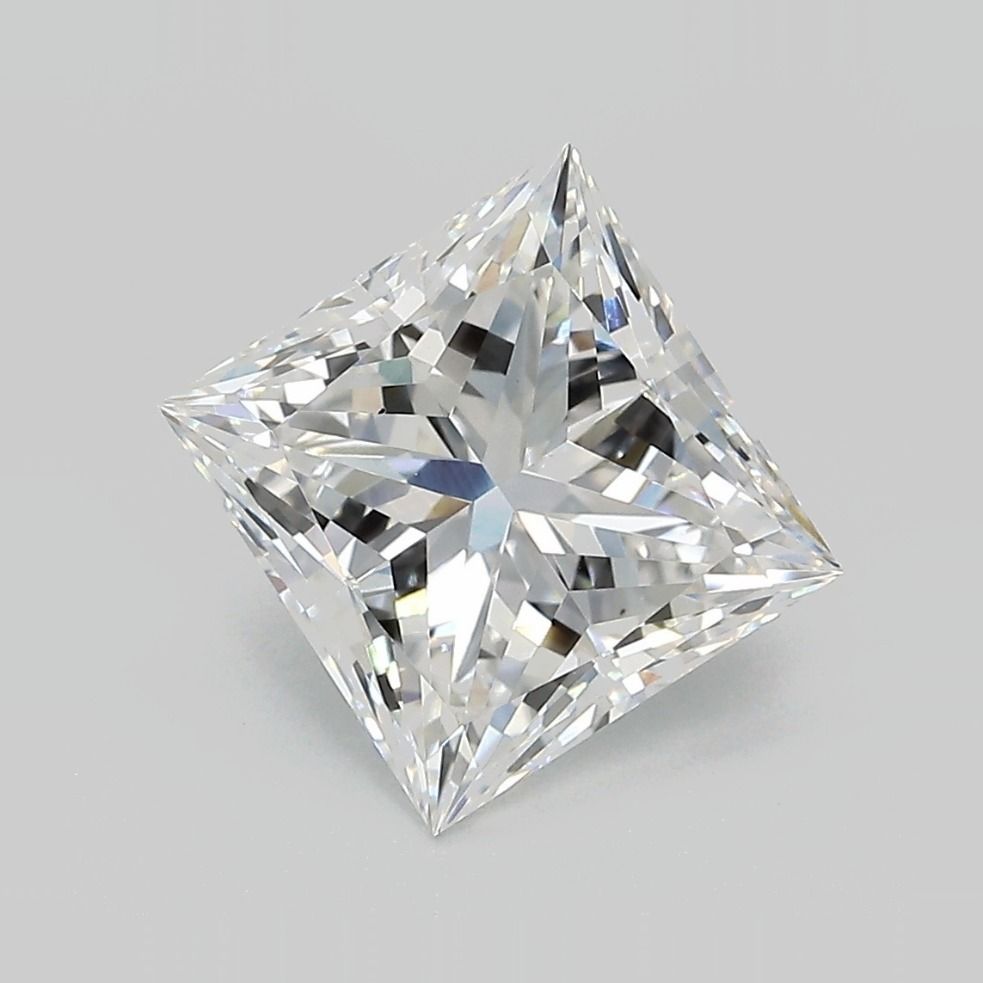 3.33 ct. princess Lab Grown Diamond front image