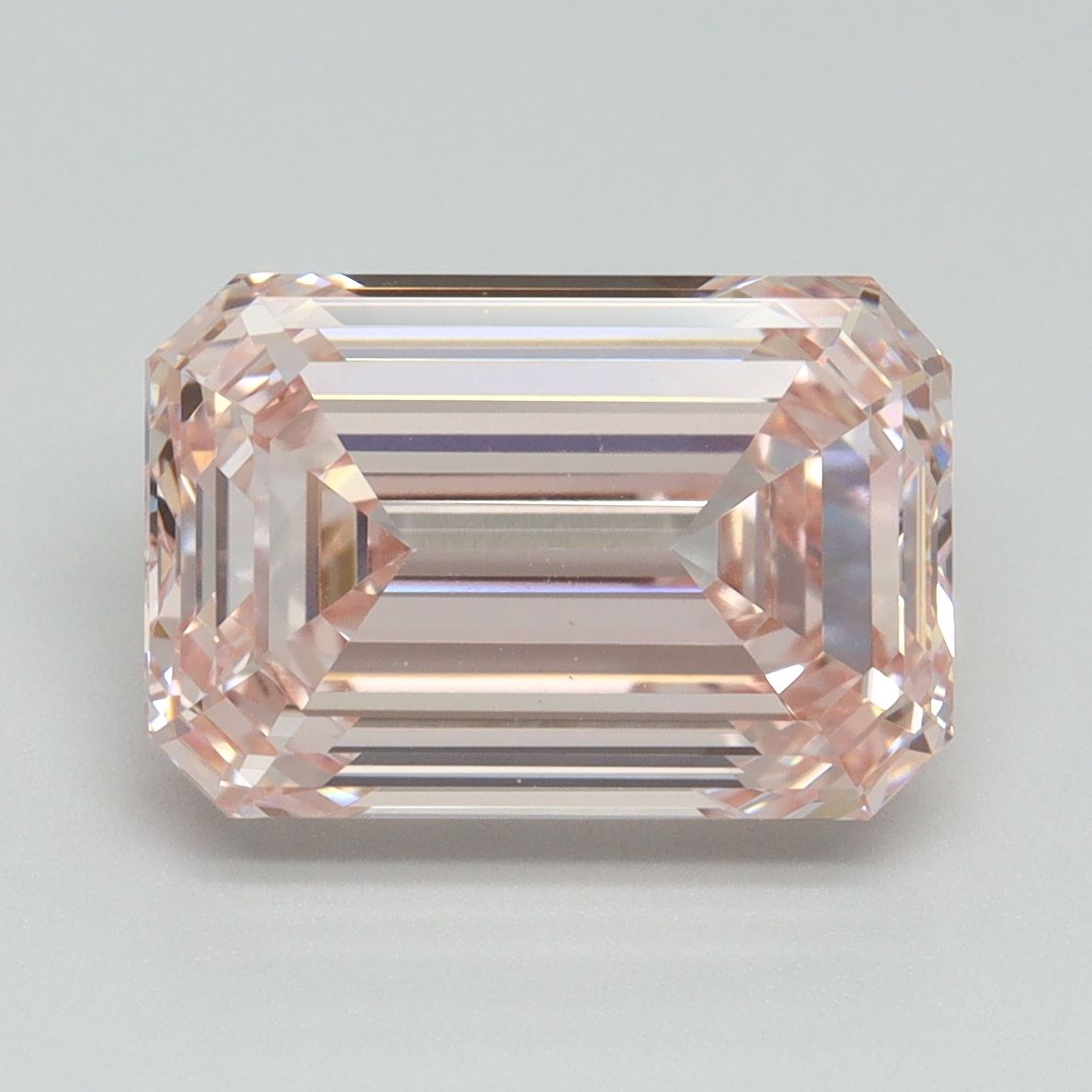 5.19 ct. emerald Lab Grown Diamond front image