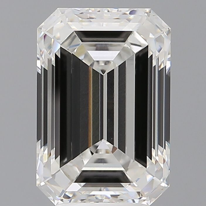 5.04 ct. emerald Lab Grown Diamond front image