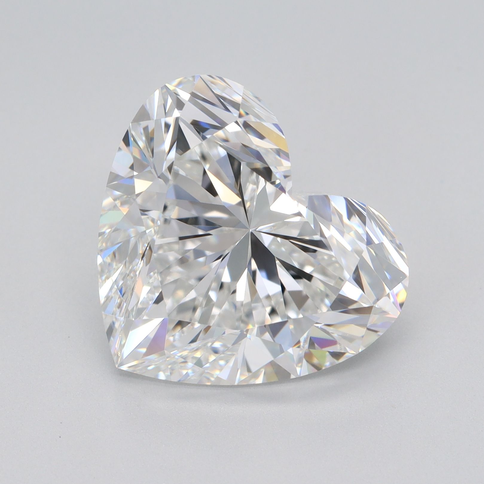 5.74 ct. heart Lab Grown Diamond front image