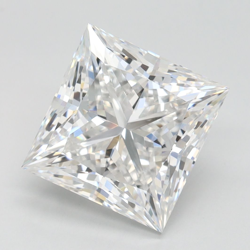 3.14 ct. princess Lab Grown Diamond front image