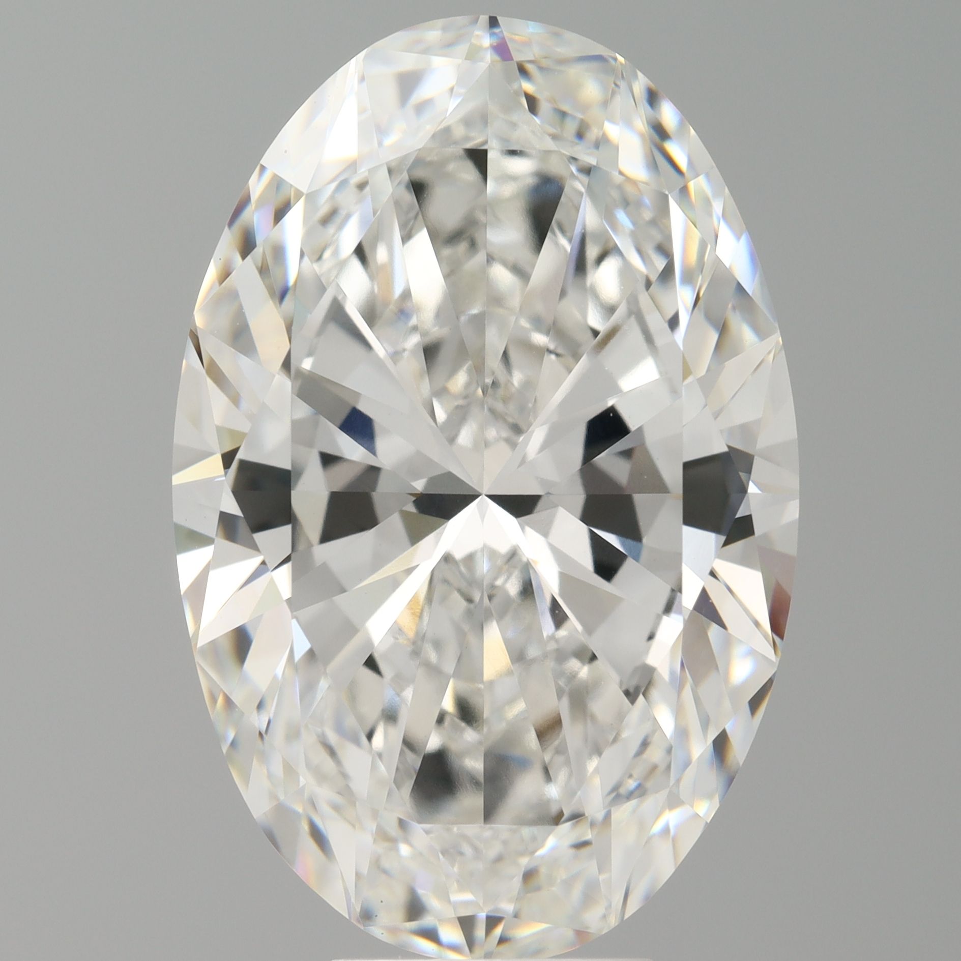 9.04 ct. oval Lab Grown Diamond front image