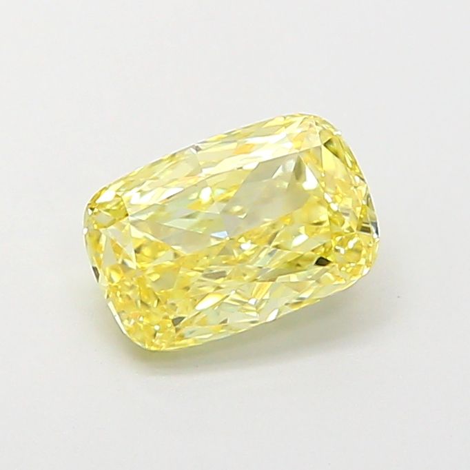 1.01 CT Fancy Intense Yellow CUSHION MODIFIED