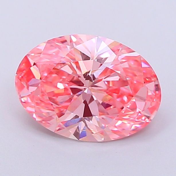 2.07 ct. oval Lab Grown Diamond front image