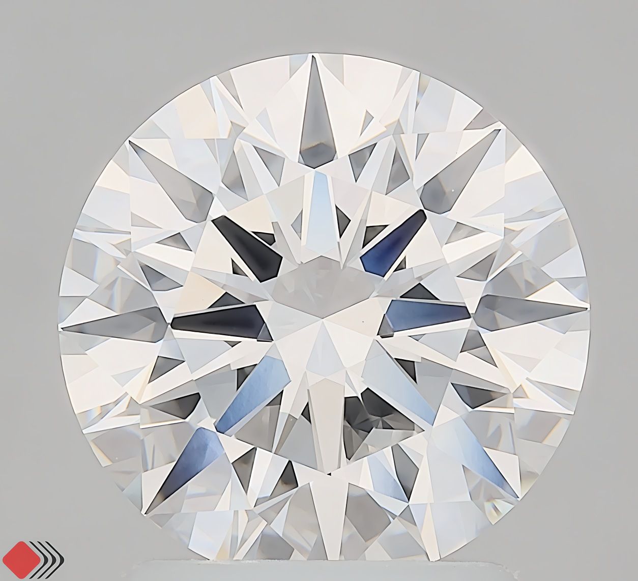 2.06 ct. round Lab Grown Diamond front image