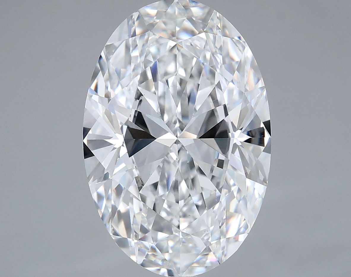 5.01 ct. oval Lab Grown Diamond front image