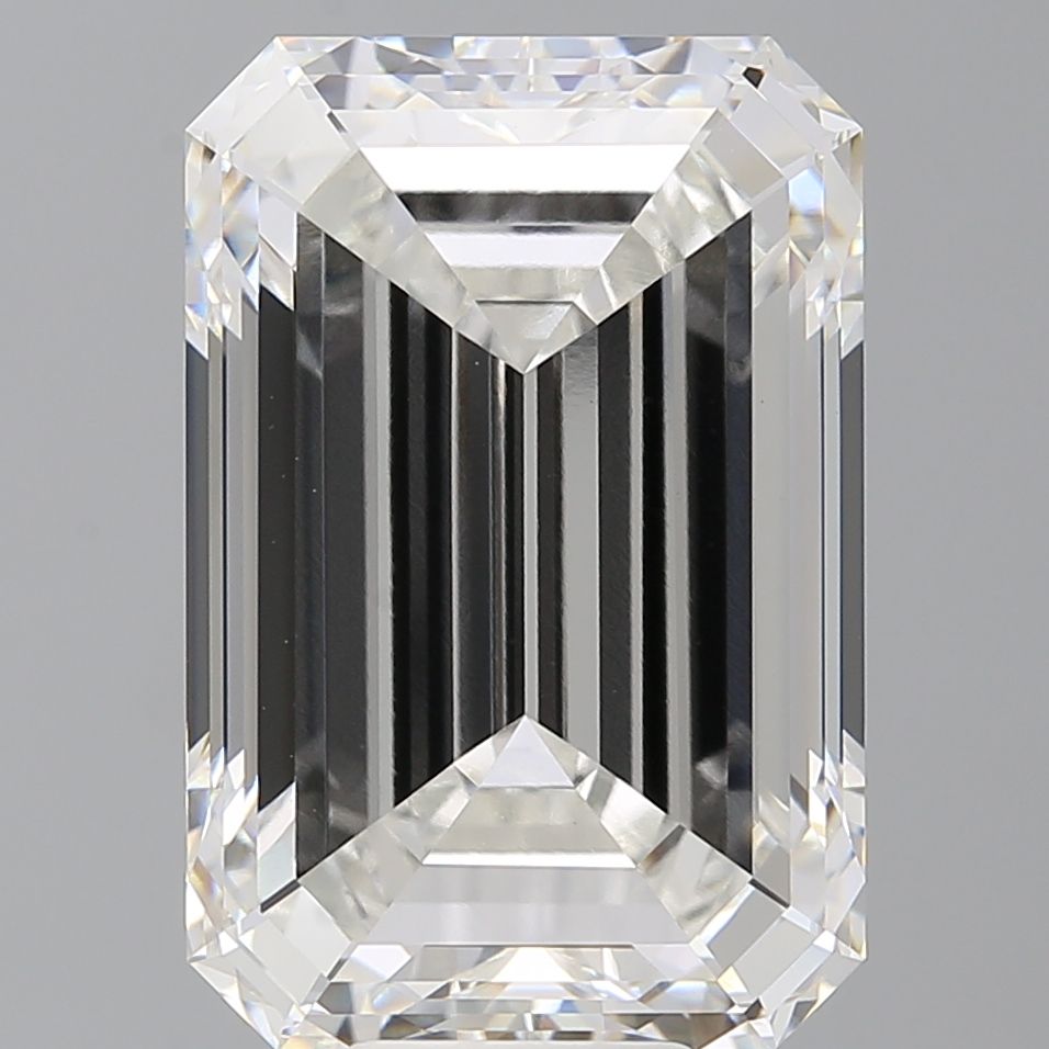 12.55 ct. emerald Lab Grown Diamond front image