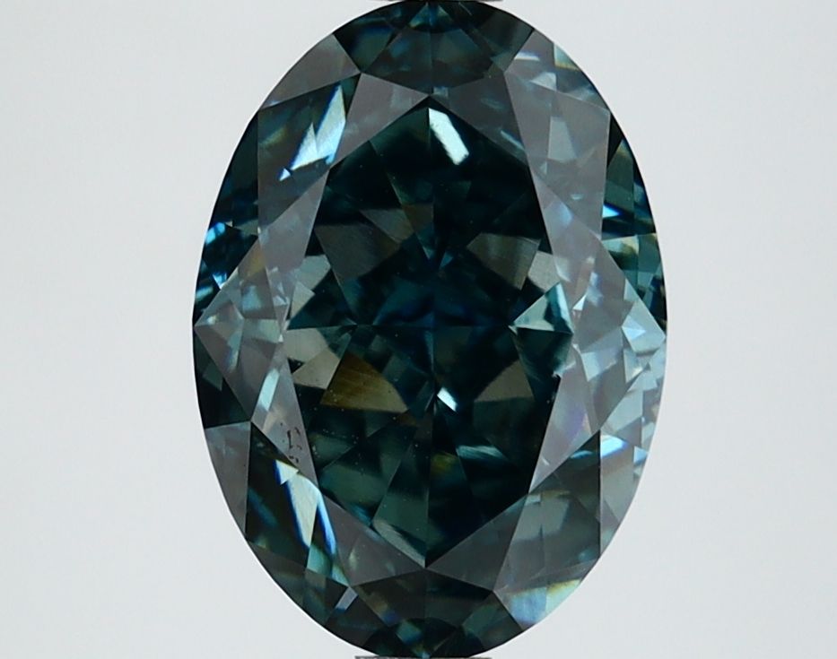 2.96 ct. oval Lab Grown Diamond front image