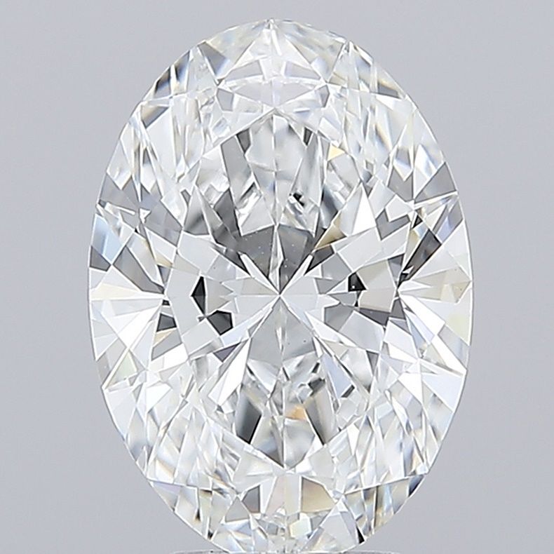 5.09 ct. oval Lab Grown Diamond front image