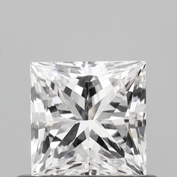 0.63 ct lab-grown Princess Diamond