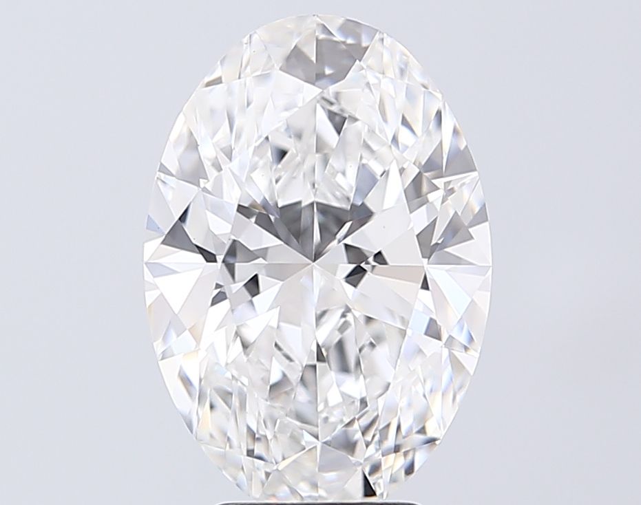 4.09 ct. oval Lab Grown Diamond front image