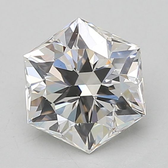 1.72 ct lab-grown Hexagonal Diamond