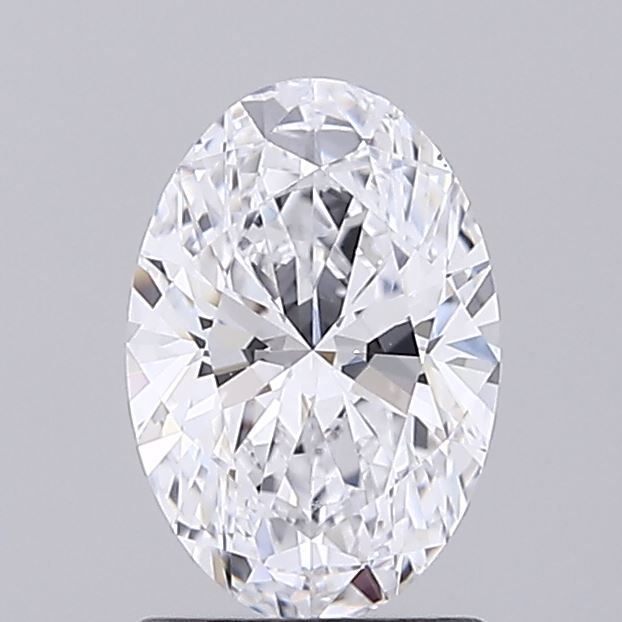 1.23 ct. oval Lab Grown Diamond front image