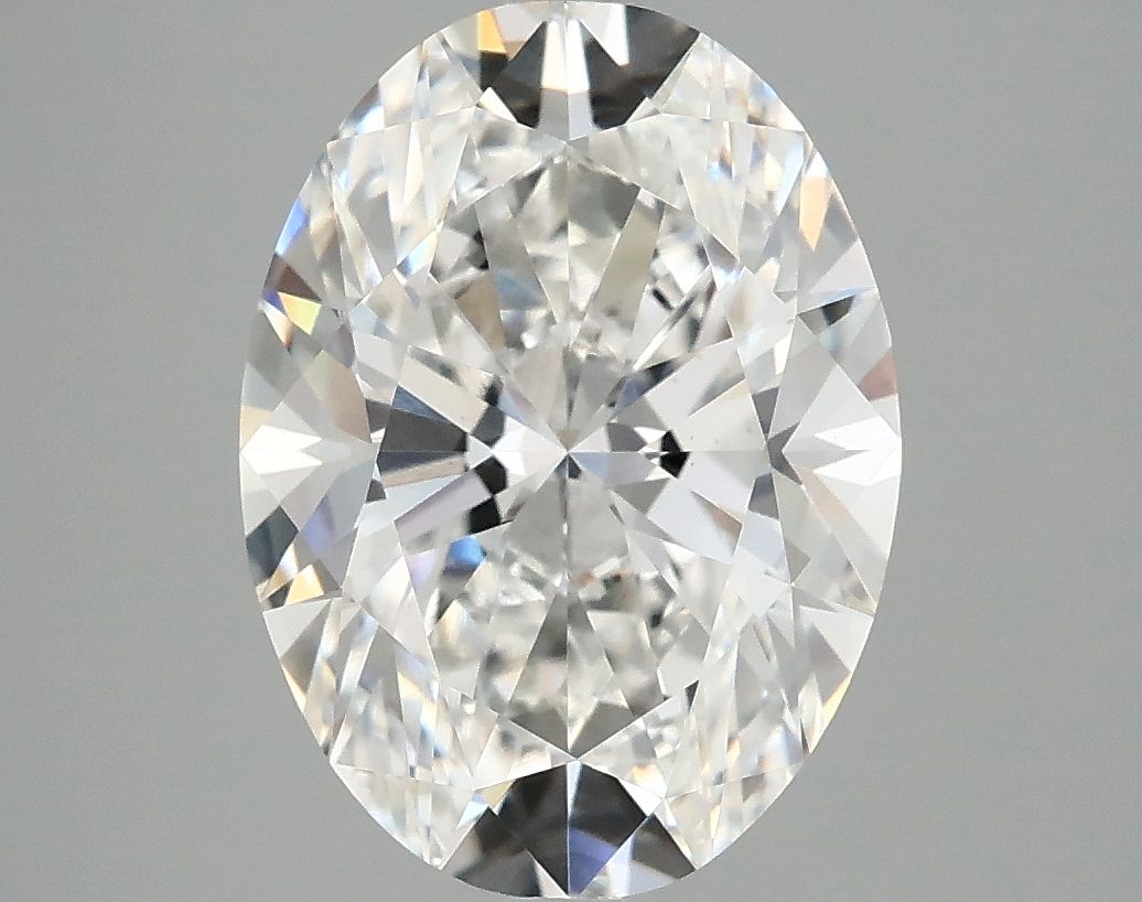 4.10 ct. oval Lab Grown Diamond front image
