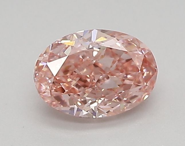 0.56 CT Fancy Vivid Pink OVAL