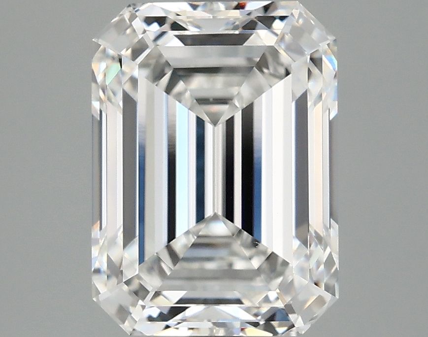 3.86 ct. emerald Lab Grown Diamond front image