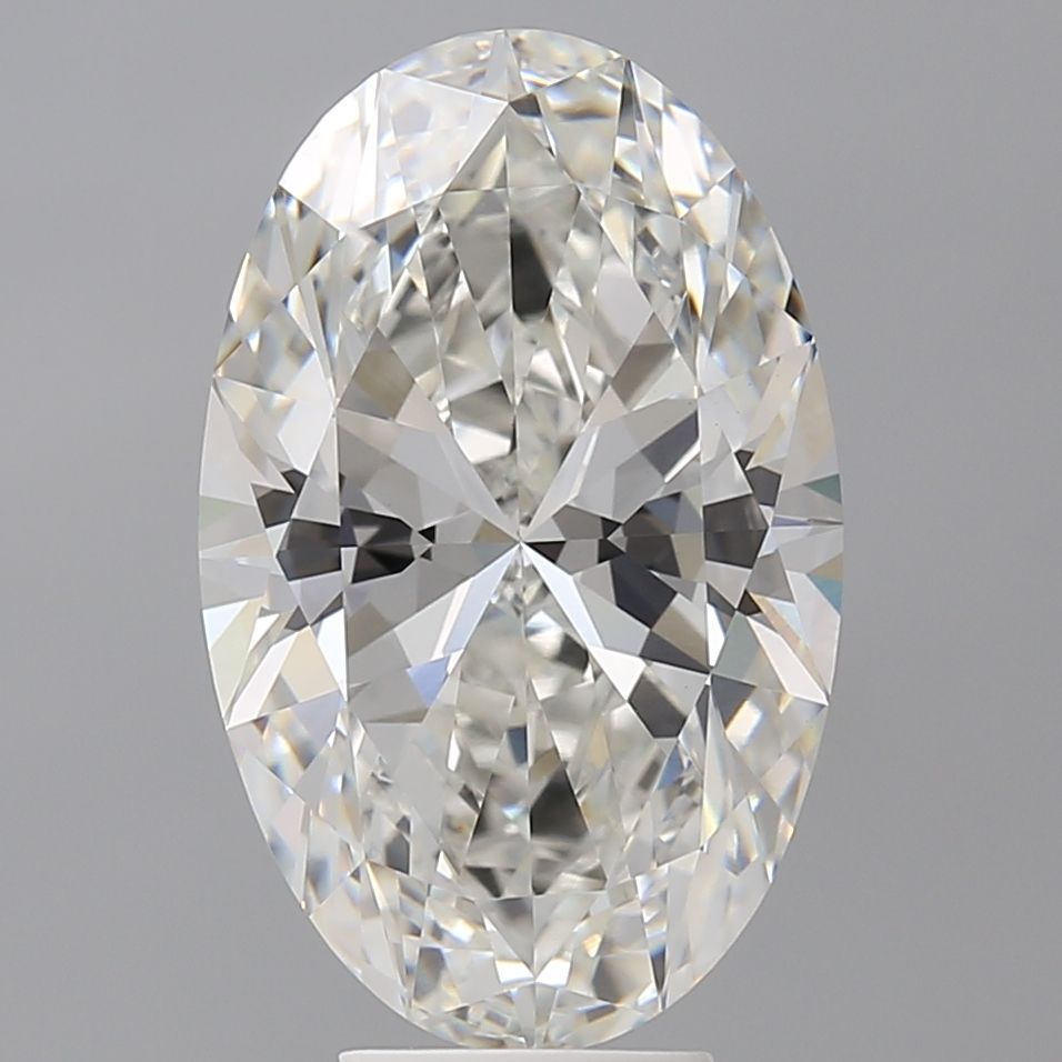 6.58 ct. oval Lab Grown Diamond front image