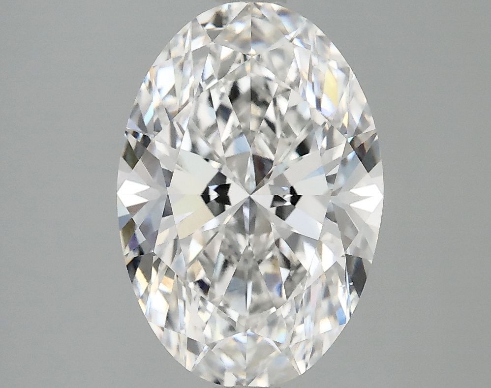 3.02 ct. oval Lab Grown Diamond front image