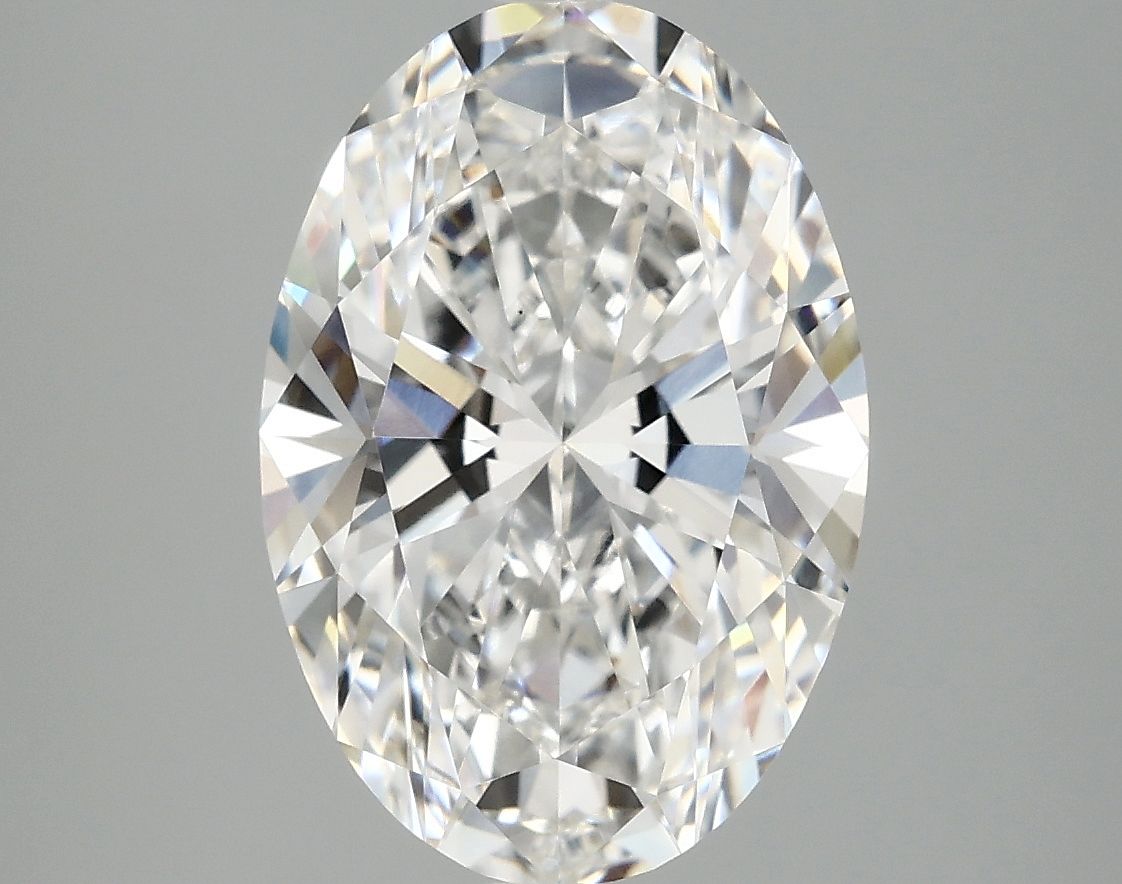 3.80 ct. oval Lab Grown Diamond front image