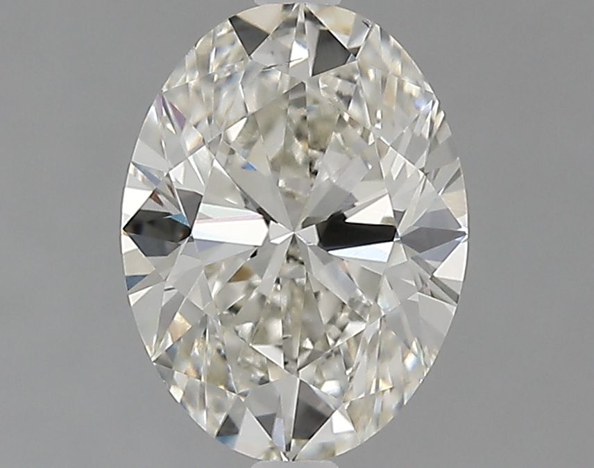 2.01 ct. oval Lab Grown Diamond front image
