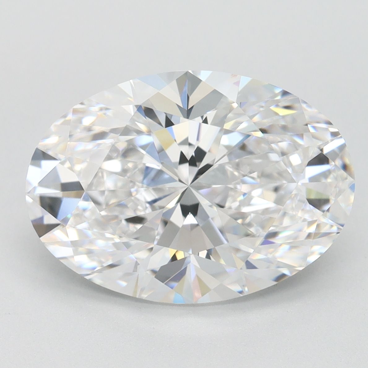 4.09 ct. oval Lab Grown Diamond front image