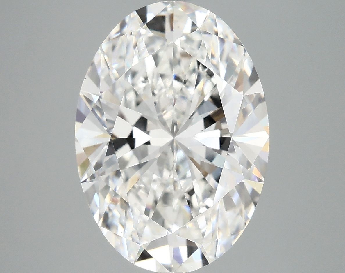 5.08 ct. oval Lab Grown Diamond front image