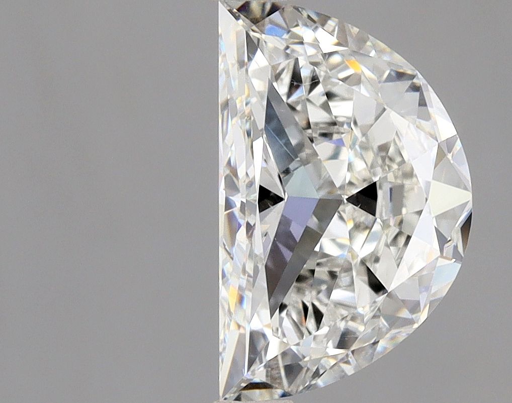 1.5 ct Half moon Diamond