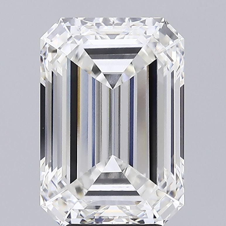 6.04 ct. emerald Lab Grown Diamond front image