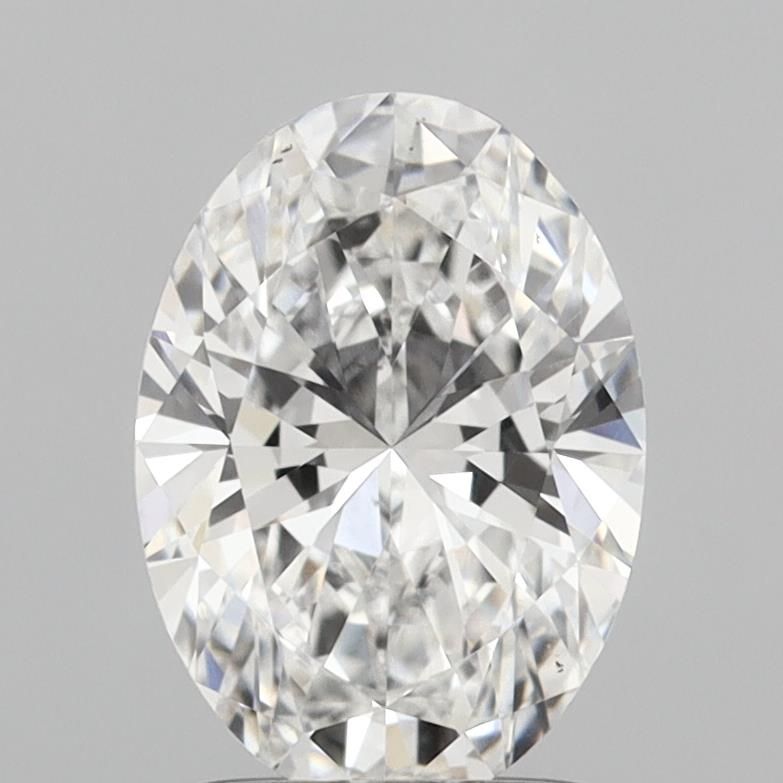 1.65 ct. oval Lab Grown Diamond front image