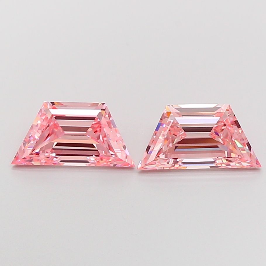 2.09 ct lab-grown Trapezoid Diamond