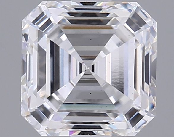 1.57 ct lab-grown Asscher Diamond
