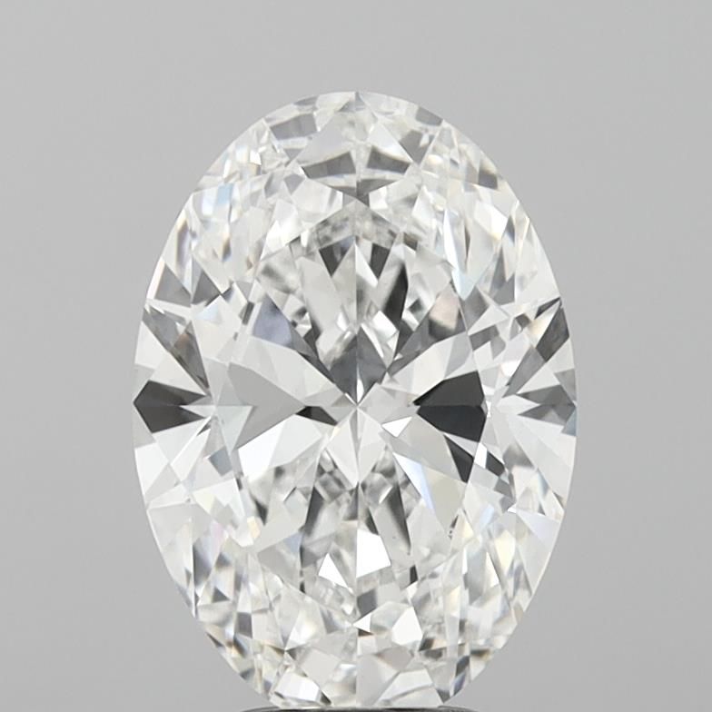 4.25 ct. oval Lab Grown Diamond front image