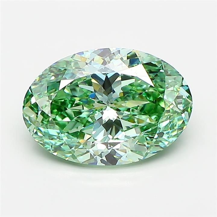 2.54 ct. oval Lab Grown Diamond front image