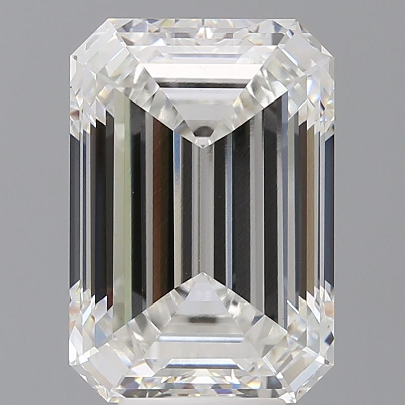 7.58 ct. emerald Lab Grown Diamond front image